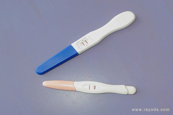 怀孕测试图片，在家里自己测试